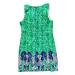 Lilly Pulitzer Lilly‎ Pulitzer Tandie Shift Dress Costa Toucan Green Elephants 10 NWOT Coastal Photo 8