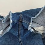 BP Shorts Denim Medium Blue Wash Distressed Raw Hem Size 31 Photo 6