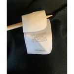 J Jill Ponte Knit Dress‎ Womens Small Knee Length Ruffle Business Office Minimal Black Photo 4