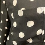 My Michelle  Black White Polka High Low Button Top 1 Photo 4