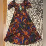 Farm Rio Dotted Macaws Maxi Dress size xs Photo 2