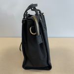 NWT Mersi Riley Nylon Tote Bag, Black Photo 1