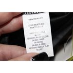 NWOT Womens Liz & Sara Black Faux Leather Strappy Bralette Crop Top Size Large L Photo 3