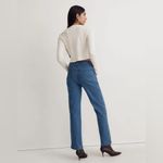 Madewell The Perfect Vintage Jean in Medium Indigo Wash: Seamed Edition Size 28 Photo 4