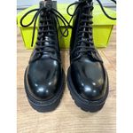 Ted Baker London Mascy Ankle Boots Black Buttery Leather Size 6 NIB Utilitarian Photo 5