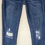 American Eagle  Dark Wash Distressed Jegging Jean Size 2 Regular Photo 6