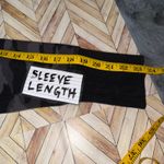 Athleta  Triumph Women XL Black Gray Cam Crew Neck Sweatshirt Long Sleeve Fleece Photo 11