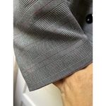 Cato  Double Breasted Blazer 24 Grey Plaid Preppy Academic Office Twee Scholar Photo 3