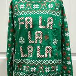 Freeze Vibrant Green Christmas Sweater Size M Size M Photo 0