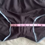 Nike  Black & Light Blue Running Shorts Photo 3