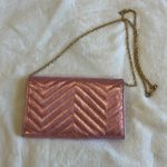 Street Level Metallic Pink Crossbody Purse Photo 2