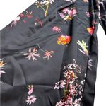 Victoria's Secret  Floral Pleated Satin Wide Leg Pants M Photo 2