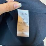 IRO  Paris NEW Wispy Asymmetric Hem Ruffled Crepe de Chine Silk Skirt Black Sz 36 Photo 12