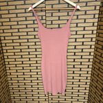 Rolla Coster ‎ Pink Ribbed Tank Dress Size Medium Photo 1