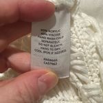 Tucker + Tate  OS Ivory Crochet Poncho - boho , festival , Photo 3