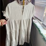 Skylar Rose Chic Cream Tiered Women's Tunic Photo 3