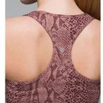 Lululemon Cool Racerback Tank Desert Snake Barkberry Mauve Snakeskin Racerback Photo 1