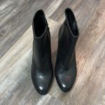 Enzo Angiolini  Hadie Leather Block Heel Booties 7.5 Photo 3