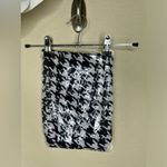 NTM: Brand New Design USA Black & White Houndstooth Print Leggings Sz 0X Photo 1