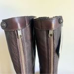 Frye Melissa Button Back Zip Dark Brown Women's Boot Size 6 SKU#241281 Photo 6