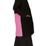 Peter Som Collective Colorblock Wool Coat in Black 0 Womens Trench Jacket Photo 1