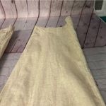 Abercrombie and Fitch New high rise wide leg linen blend preppy pants size 24R Tan Photo 3