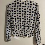 Eight Sixty Pink Lace Up Top Photo 3