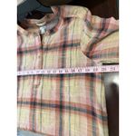 L.L.Bean Day Breeze Shirt Long Sleeve Button Front Small Vintage Khaki Photo 7
