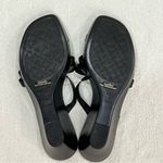 Italian Shoemakers Whitney Black Embellished Wedge Sandal Sz 10 Photo 11