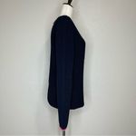 Talbots 100% Cotton Textured Crewneck Long Sleeves Sweater Photo 5