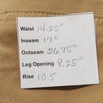 Lee  Relaxed Fit Khaki Pedal Pushers NWT Size 6 Casual Khaki Capri Pants Photo 9