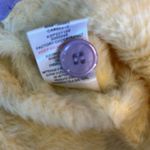 For Love & Lemons NWT  Sheila Yellow & Purple Fuzzy Cropped Cardigan Size Small Photo 8