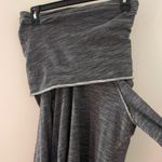 Free People  beach one size grey top off the shoulder *tiny rip on seam Photo 2
