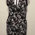 Coral Bay golf dress woman size small black & white floral Photo 0