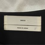 Smock Mohawk General Store Shift Midi Dress Black Size 2 Ruffle Hem Minimalist Photo 6