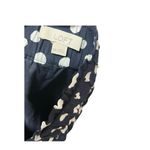 Loft Skirt Womens XXL Navy White Polka Dot Ruffle Aline Career Brunch Tea Photo 2