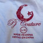 PJ Couture Floral Pink Hoodie Pullover Shirt Photo 5