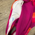 Ralph Lauren NWT‎  10 Tie Front Stripe Halter Key Hole 1pc Swimsuit Photo 5