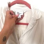 LISA MARIE FERNANDEZ X TARGET Ric Rac Shirt Linen Midi Dress White Sz 0 Photo 4