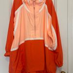 Free People Movement  Care FP Like The Wind Logo Windbreaker Jacket Size Medium Photo 2