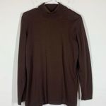 VTG Escada Brown Knit Turtleneck Sweater Size 36 or US 6 Photo 0