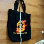 The Hunger Games Black Tote Bag Flaming Photo 4