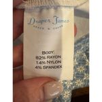 Draper James Dress Women 2X Blue White Floral Honeycomb Presley Ponte Preppy Photo 9