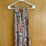 Drew XS Floral Maxi Dress Sleeveless Halter Tie Back Bohemian Festival Photo 6
