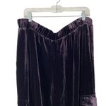 Johnny Was  NWTs Zatima Purple Silk Cargo Pants Wide Leg size PXL petite XL Photo 7