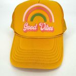 Otto Good Vibes Trucker Hat Yellow Photo 0
