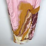 NWT Sovere Molten Cotton Mini Dress in Pink Brown Size Small Photo 3