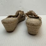 LifeStride Shoes Womens Size 8.5 Bloom Wedge Espadrille Floral Comfort Sandals Gold Photo 5