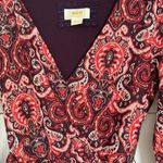 Maeve Anthropologie  Paisley Belted Dress Photo 3