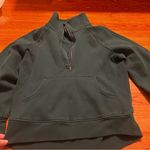 Lululemon  oversized scuba funnel neck storm teal size m/l Missing emergency Photo 1